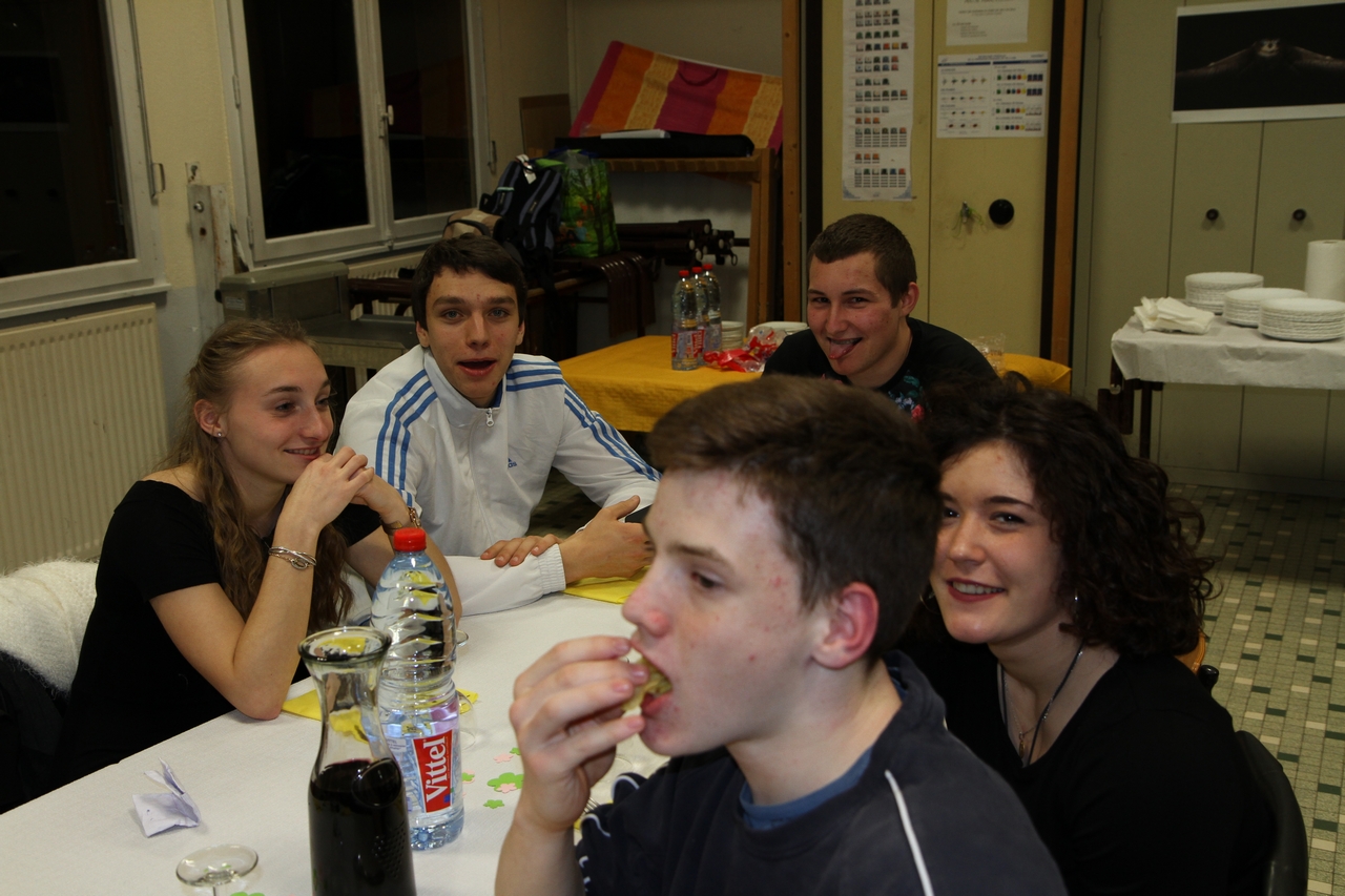 Repas annuel du club 25 mars 2017. 